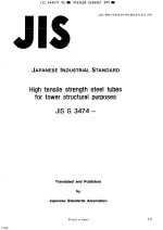 JIS G 3474:1995