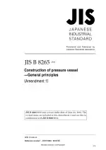 JIS B 8265:2010/Amendment 1:2016