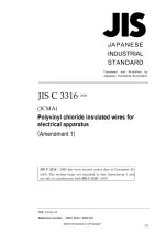 JIS C 3316:2000/Amendment 1:2008