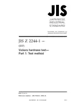 JIS Z 2244-1:2020