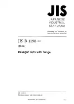 JIS B 1190:2005