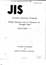 JIS G 0321:1966