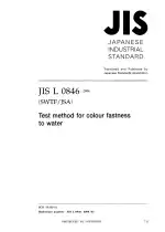 JIS L 0846:2004