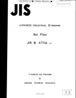 JIS B 4704:1964 (R1972)