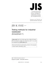 JIS K 0102:2016/Amendment 1:2019