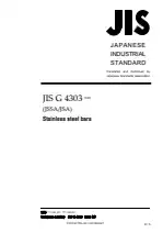 JIS G 4303:2021