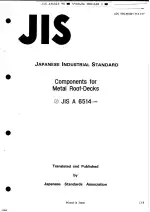 JIS A 6514:1990