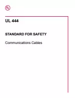 UL 444:2021