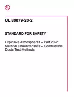 UL 80079-20-2:2020