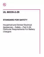 UL 60335-2-29:2020