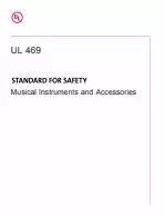 UL 469:2013