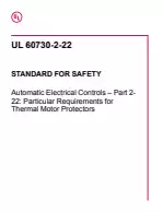 UL 60730-2-22:2020