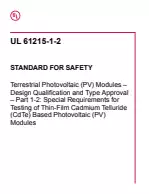 UL 61215-1-2:2021