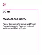 UL 458:2021