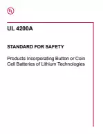 UL 4200A:2021
