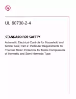 UL 60730-2-4:2014