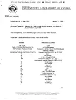 CAN ULC-S636-95 (+ Amendments until 1997)